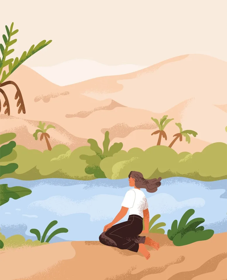 Calm Breathing tool preview